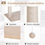 Kwispelwinkel | Compacte Krabpaal 70 cm met Hangmat en Platform