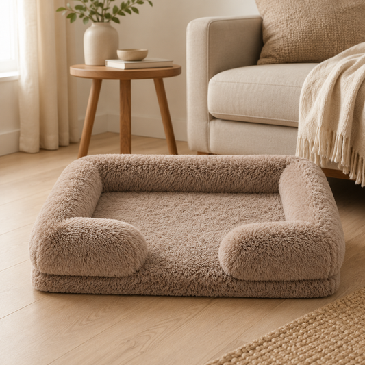 Kwispelwinkel | Ademend Hondenbed Sofa voor Kleine Honden