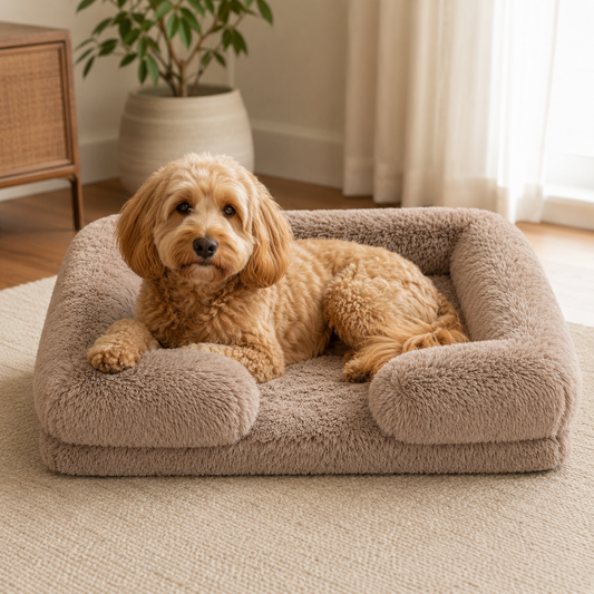 Kwispelwinkel | Ademend Hondenbed Sofa voor Kleine Honden