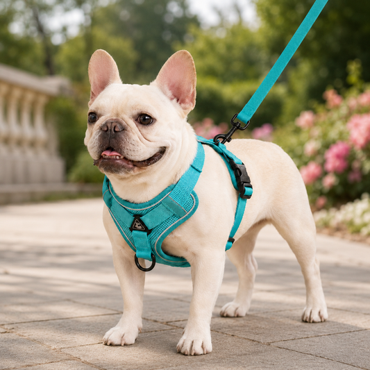 Kwispel-winkel | Hondenharnas met Riem – Verstelbare Wandelset voor Kleine Honden
