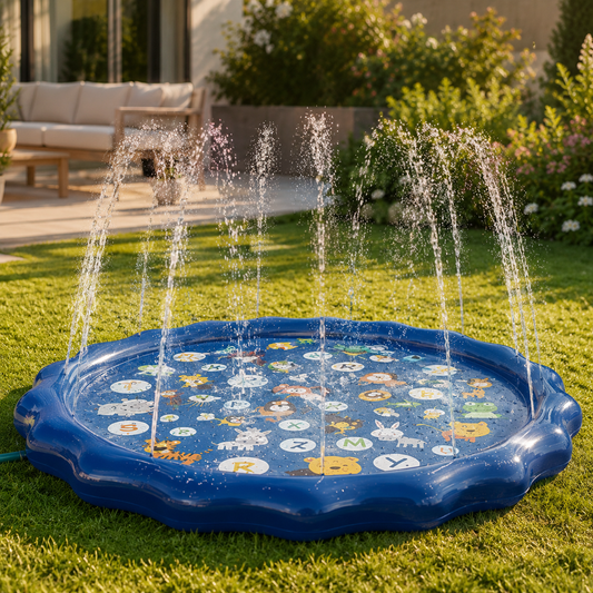 Kwispel-winkel | Hondensproeimat voor Buiten – Antislip Waterspeelmat met Koelfunctie