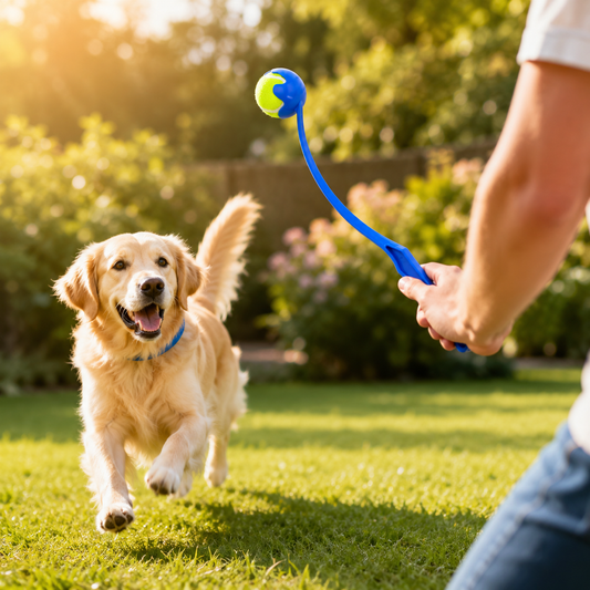 Kwispel-winkel | Tennisbalwerper voor Honden