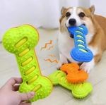 Kwispel-winkel | Rubberen Kauwbot met Piep voor Honden