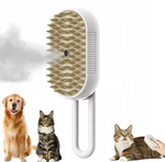 Kwispel-winkel | Elektrische Verzorgingsborstel met Sprayfunctie voor Katten en Honden