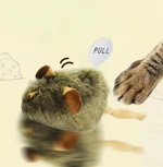 Kwispelwinkel | Pluche Muisspeeltje met Geluid voor Katten