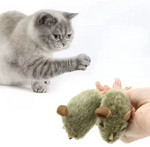 Kwispelwinkel | Pluche Muisspeeltje met Geluid voor Katten