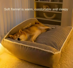 Kwispelwinkel | Warm Antislip Hondenbed met Zacht Kussen