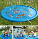 Kwispelwinkel | Hondensproeimat voor Buiten – Antislip Waterspeelmat met Koelfunctie