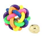 Kwispel-winkel | Rubberen Speelballen met Bel voor Honden – Set van 2