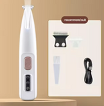 Kwispelwinkel | LED Hondenpoottrimmer – Draadloze Precisietrimmer voor Honden