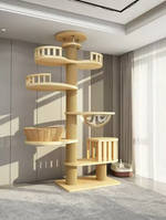 Kwispelwinkel | Moderne Houten Kattenboom in Nordic Design