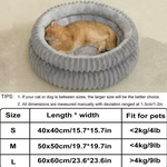 Kwispelwinkel | Zacht Pluche Kattenbed met Antislip Onderkant