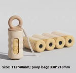 Kwispel-winkel | Draagbare Hondenpoepzakhouder met Riemclip