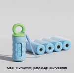 Kwispel-winkel | Draagbare Hondenpoepzakhouder met Riemclip