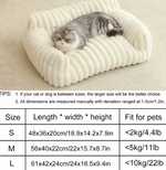 Kwispelwinkel | Warm Kattenbed met Zacht Kussen voor Katten