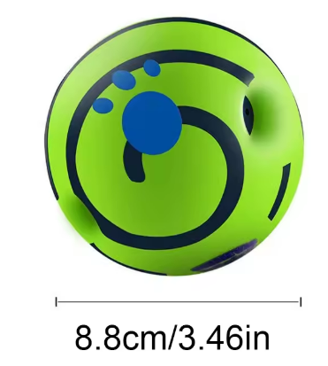 Kwispelwinkel | Wobble Giggle Glow Bal – Interactief Hondenspeelgoed met Geluid