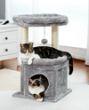 Kwispel-winkel | Compacte Kattenboom met Kattenhuis en Sisal Krabpalen