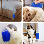 Kwispel-winkel | Kattenhoekborstel met Massagefunctie en Haarverwijdering