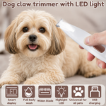 Kwispelwinkel | LED Hondenpoottrimmer – Draadloze Precisietrimmer voor Honden