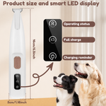 Kwispelwinkel | LED Hondenpoottrimmer – Draadloze Precisietrimmer voor Honden