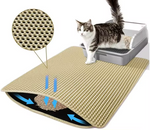 Kwispel-winkel | Dubbellaagse Kattenbakmat met Honingraatstructuur